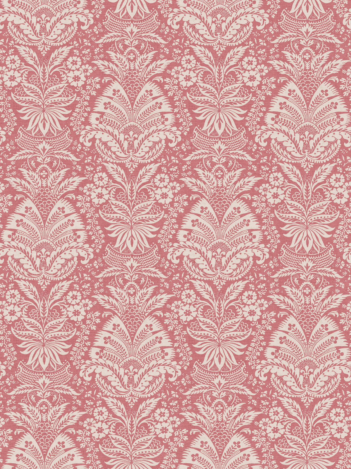 Bourton Damask Rose Nina Campbell Dauphine wallpaper NCW4635-01
