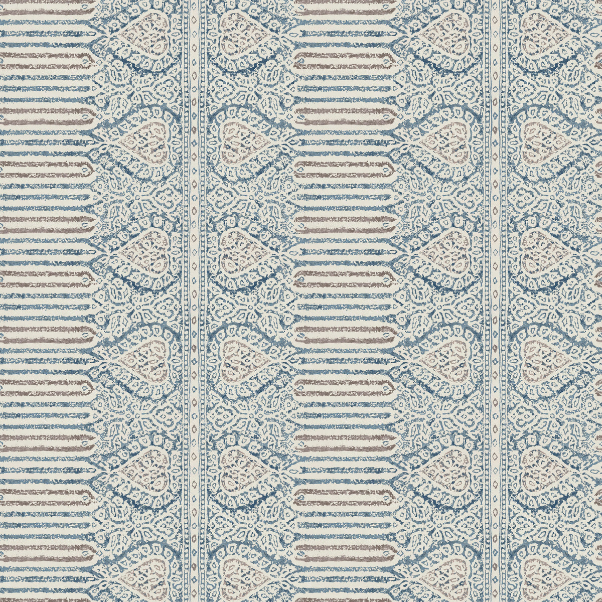 Nicolet Blue Nina Campbell Dauphine wallpaper NCW4636-01