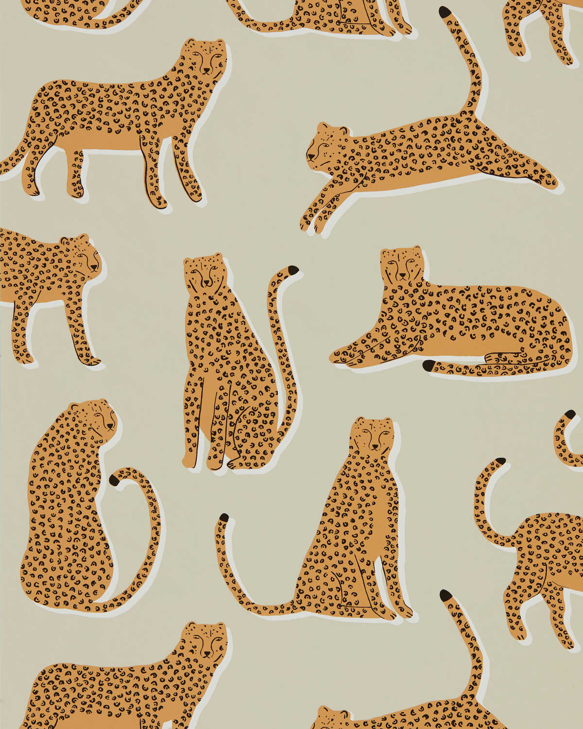 Lionel Wp - Ginger - SCION Papel pintado