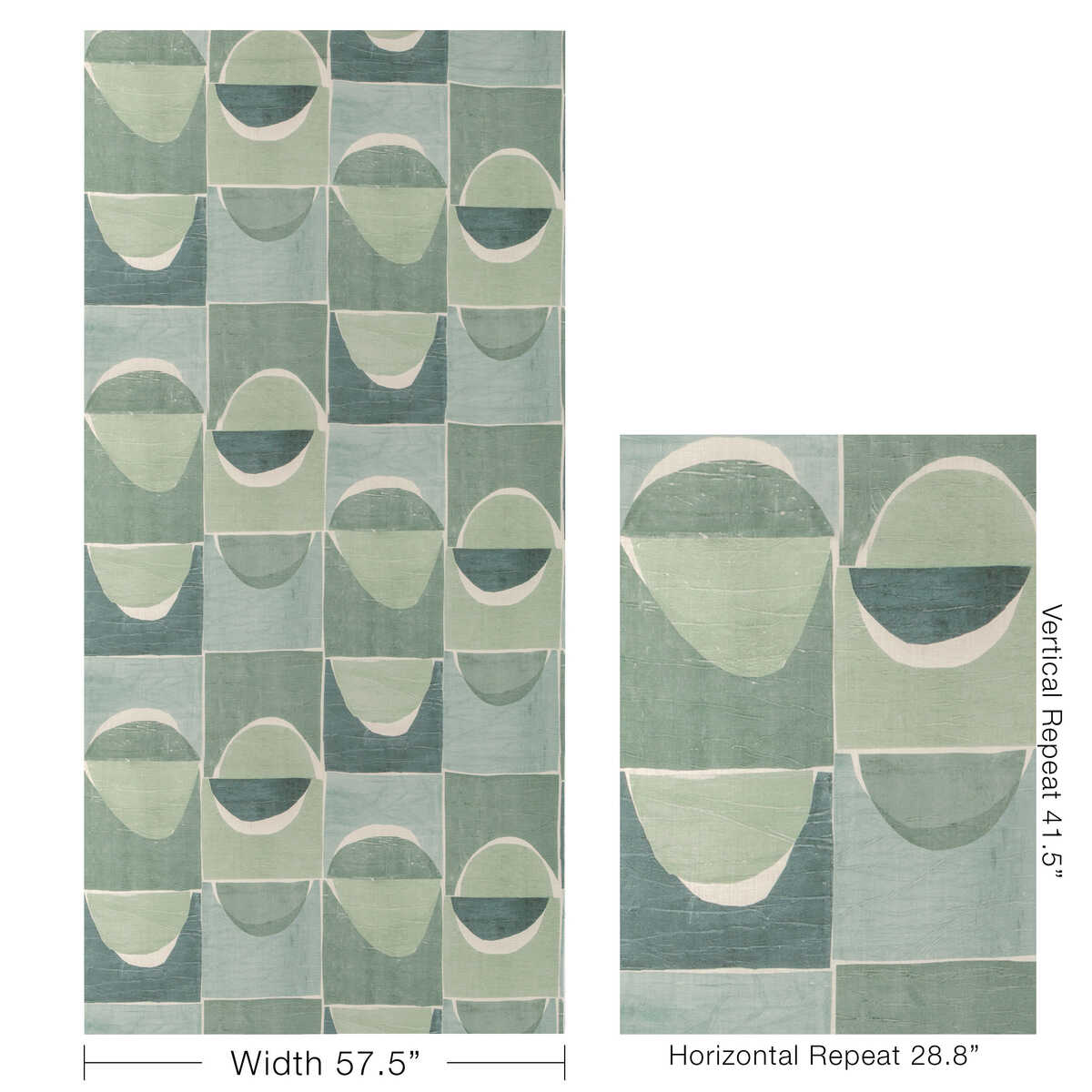 Niko Print - Verde - KRAVET COUTURE Fabric