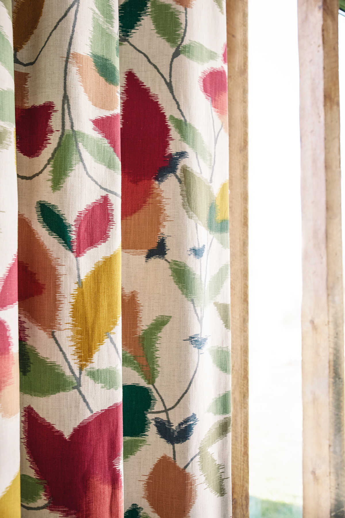 Akira - Berry/Ochre/Pistachio - SCION Fabric