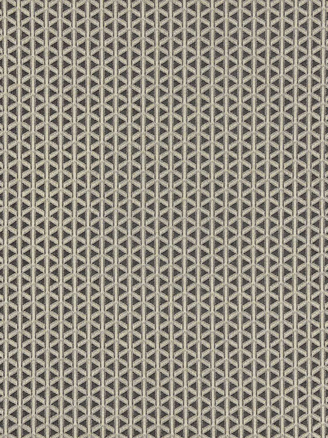 Cross Channel - Black - Scalamandre Fabric