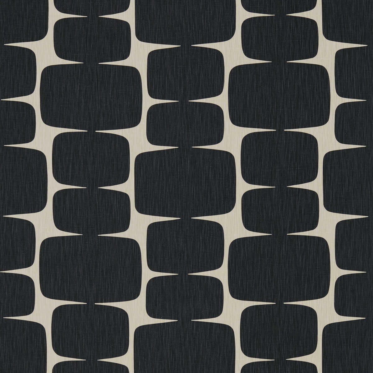 Lohko - Liquorice/Hemp - SCION Fabric