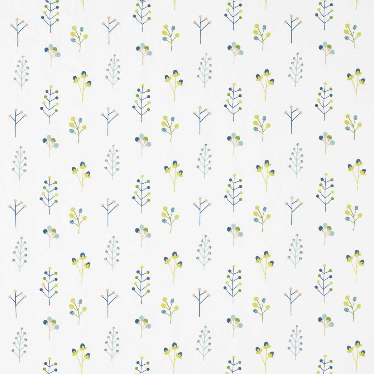 Mukula - Gecko/Citrus/Pacific - SCION Fabric