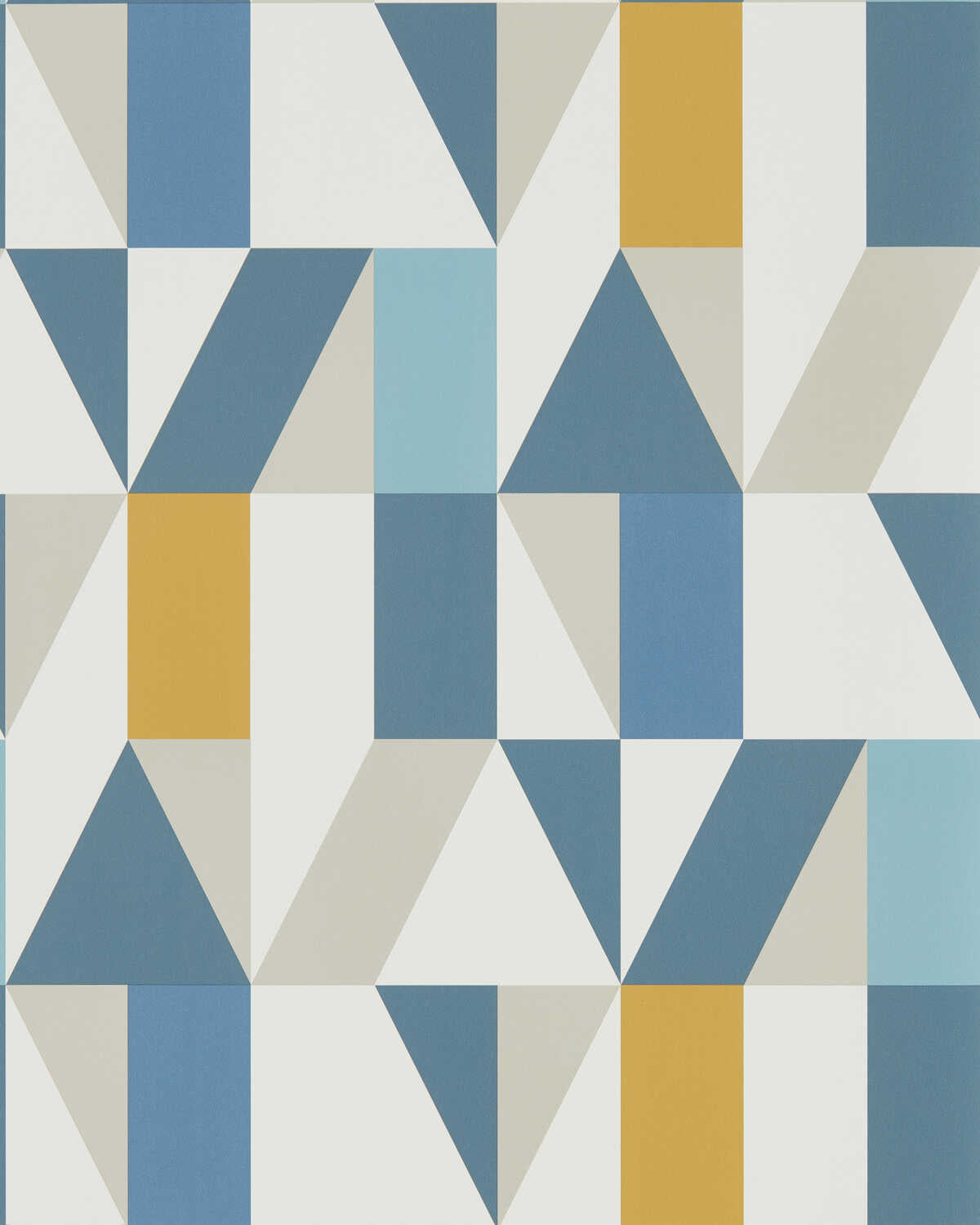 Nuevo Wp - Indigo/Slate/Satsuma - SCION Wallpaper
