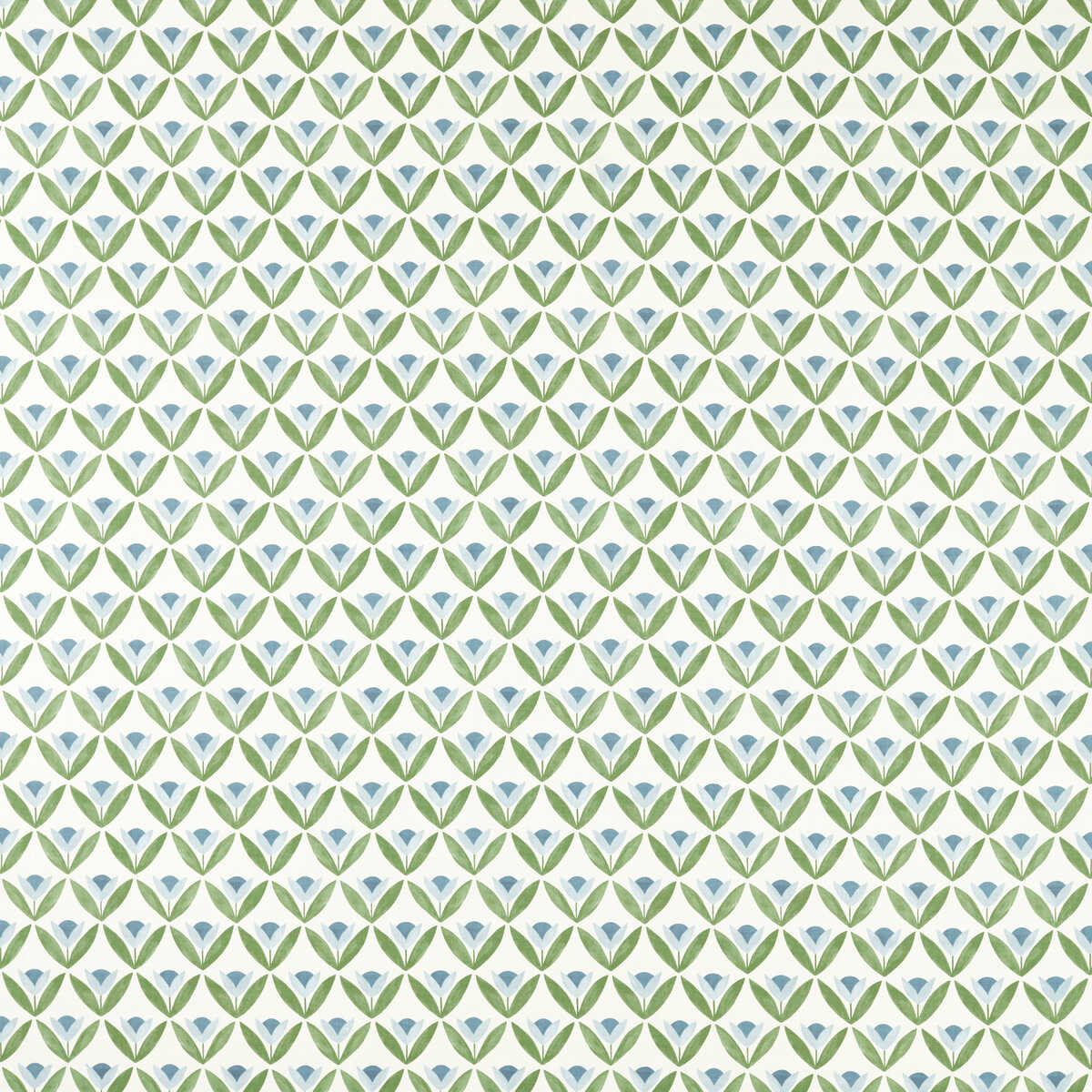 Tulip Trellis - Coast Blue - SCION Fabric
