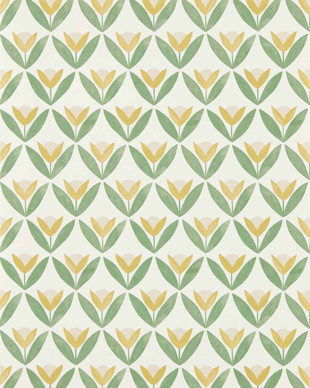 Tulip-Trellis-Wp-Honey-Scion-Wallpaper - SCION Wallpaper