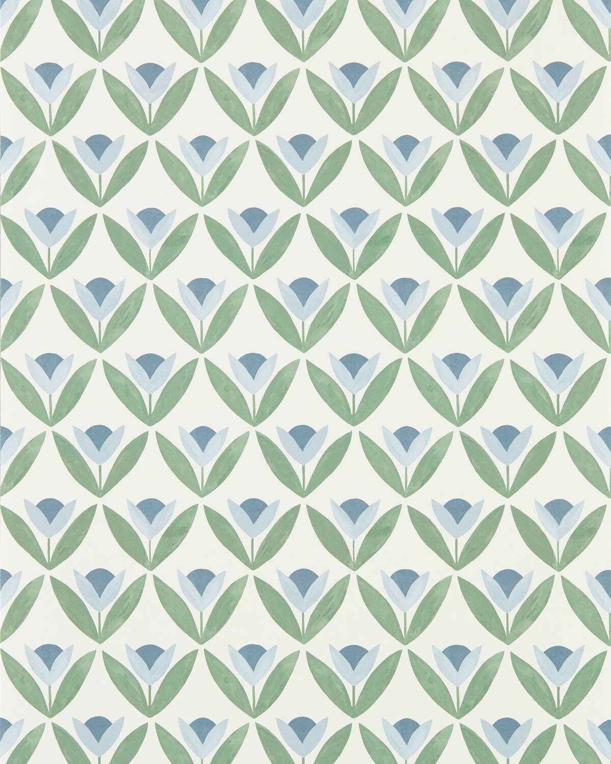 Tulip-Trellis-Wp-Coast-Blue-Scion-Wallpaper