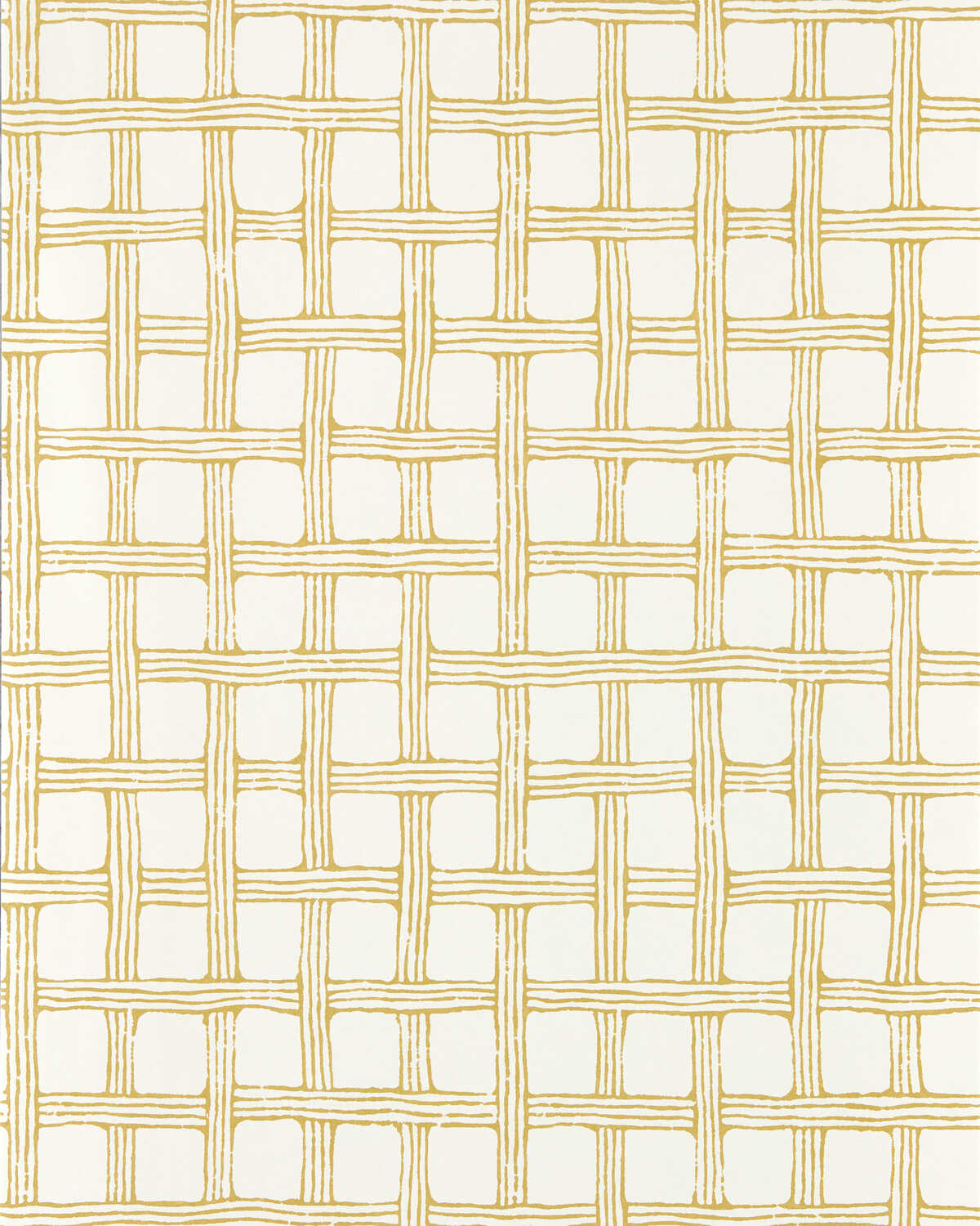 Fretwork Wp - Honey - SCION Wallpaper