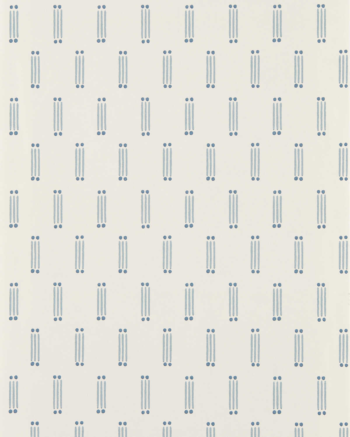 Matchsticks Wp - Denim - SCION Wallpaper