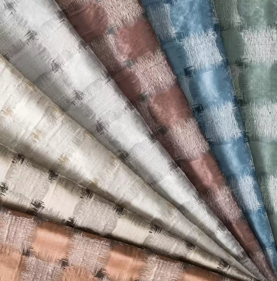 Intermezzo Silks Madrigal Ivory - Osborne & Little - F7300-05 Fabric