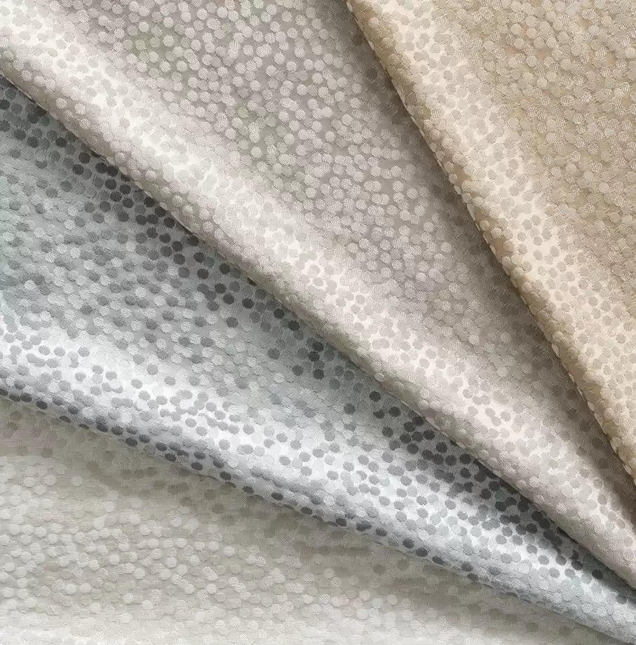 Intermezzo Silks Sinfonia Snowdrop - Osborne & Little - F7304-01 Fabric