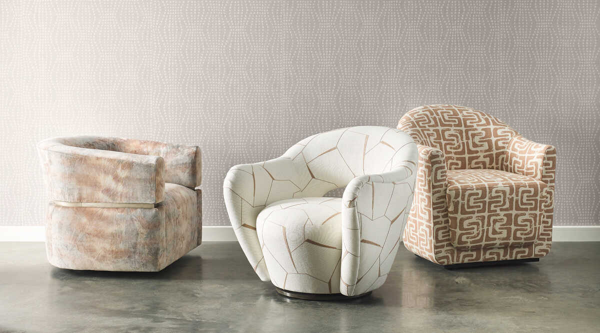 Oui Bloc - Mesa - KRAVET COUTURE Fabric