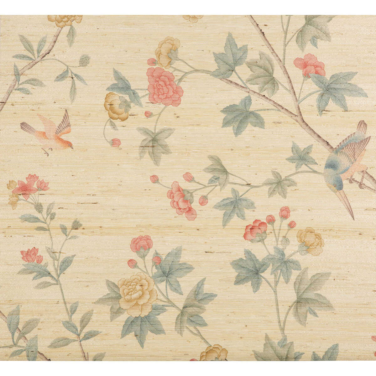 Beaujeu Gc - Petal/Jade - LEE JOFA Wallpaper