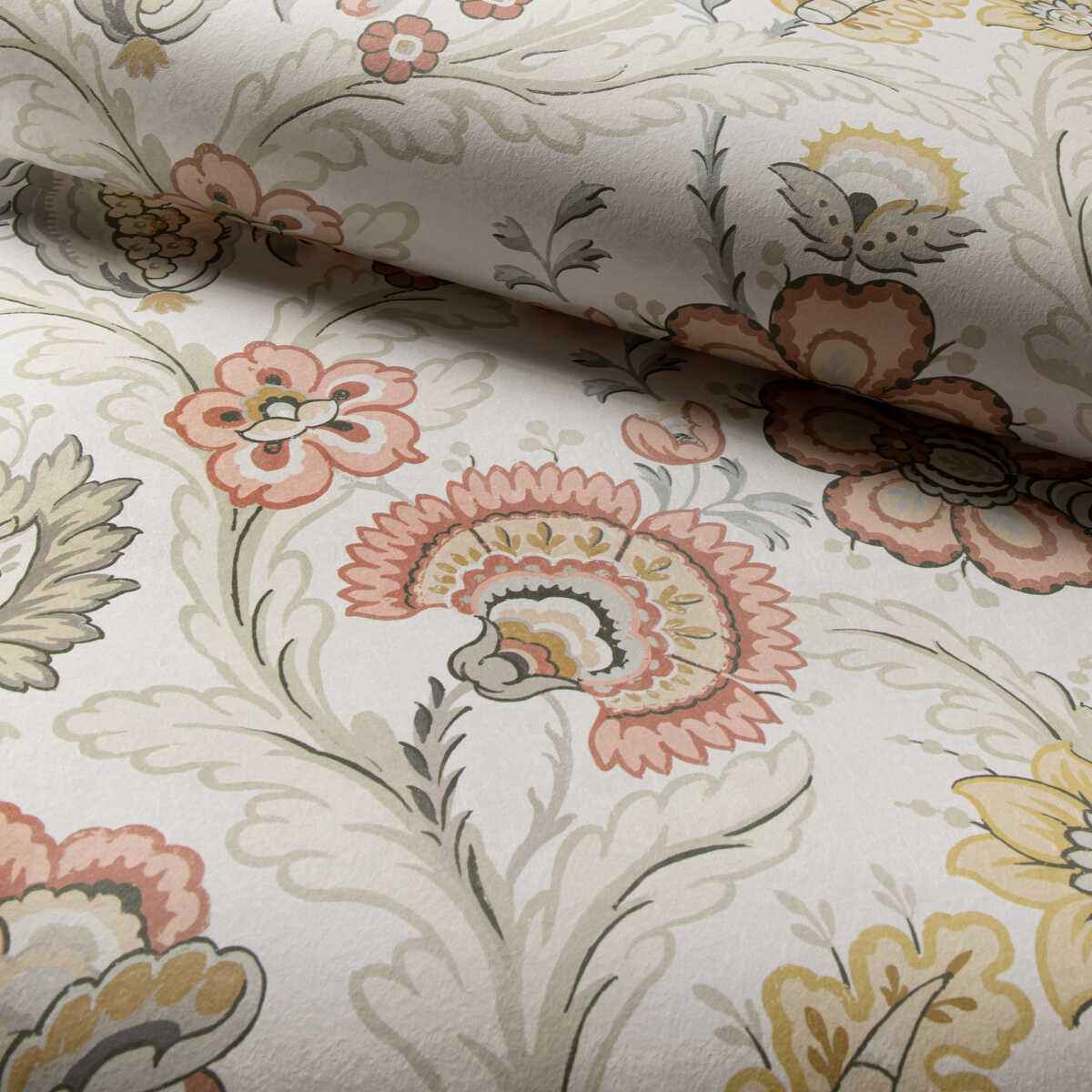 Wimberly-Paper-Blush-Stone-Lee-Jofa-Wallpaper - LEE JOFA Wallpaper