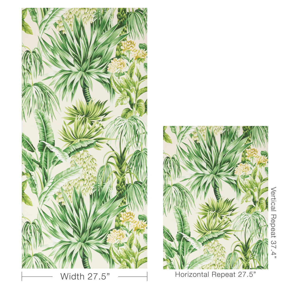 Caluya Paper - Palm - LEE JOFA Papel pintado