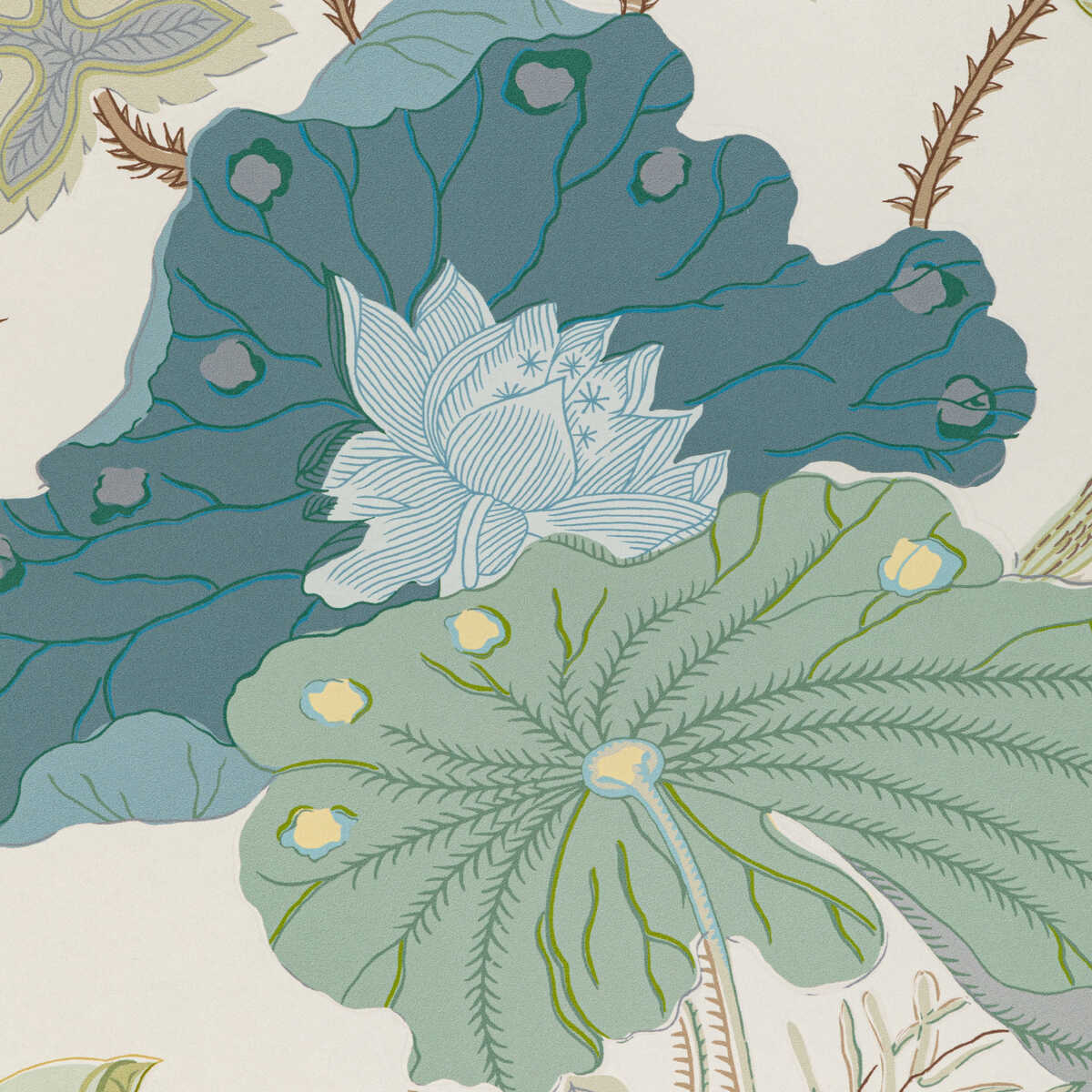 Luzon Paper - Jade - LEE JOFA Papel pintado