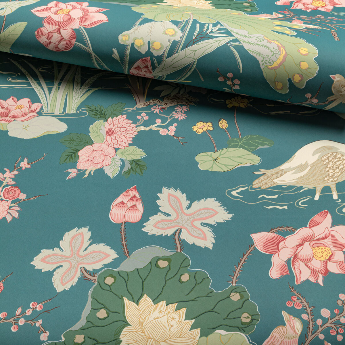 Luzon Paper - Lagoon - Lee Jofa Wallpaper