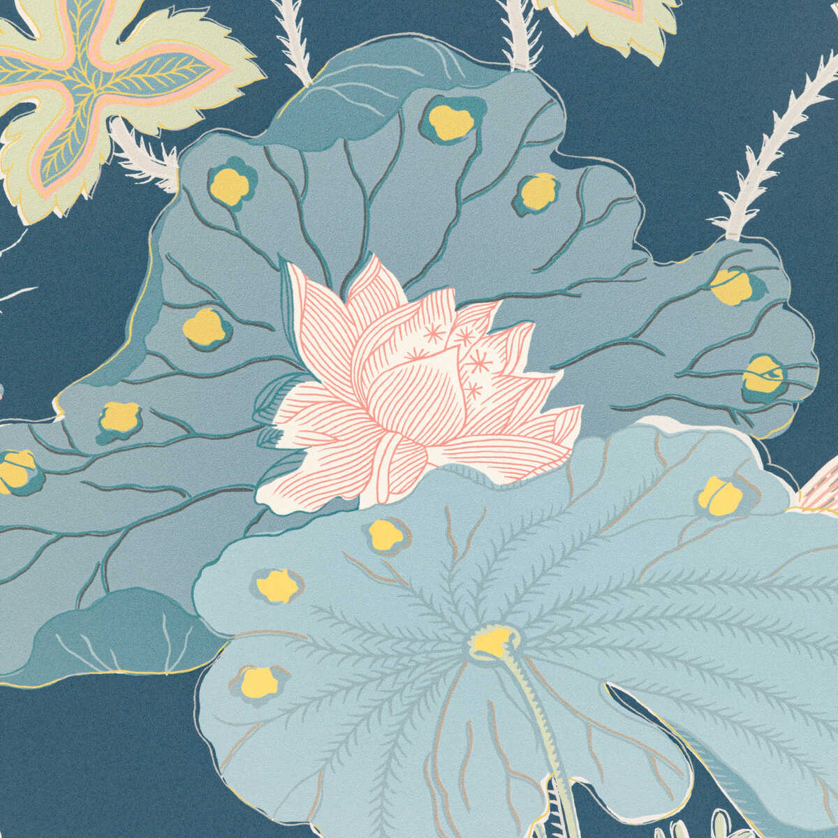 Luzon Paper - Sapphire - LEE JOFA Papel pintado
