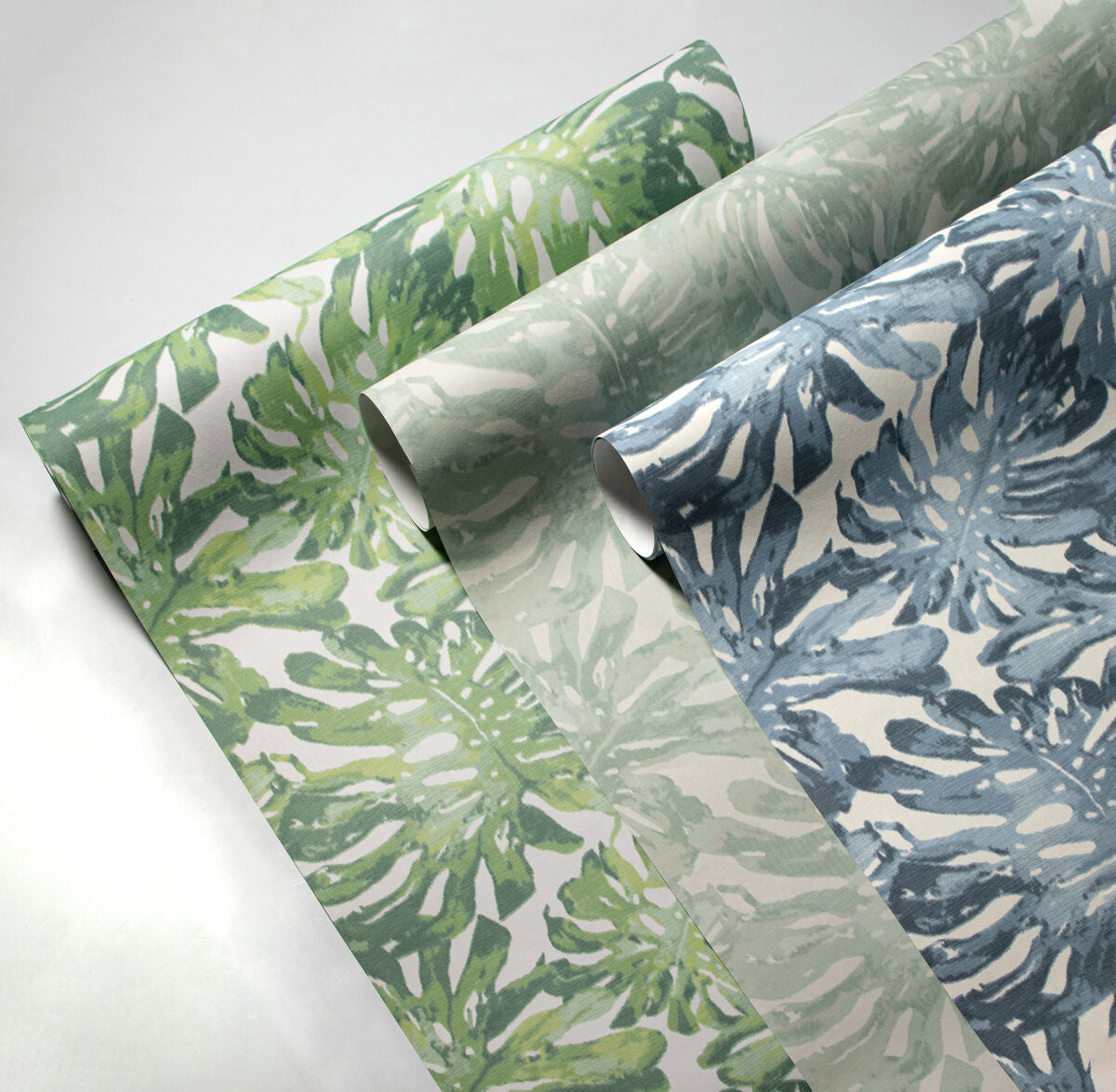 Calapan Paper - Green - Lee Jofa Wallpaper