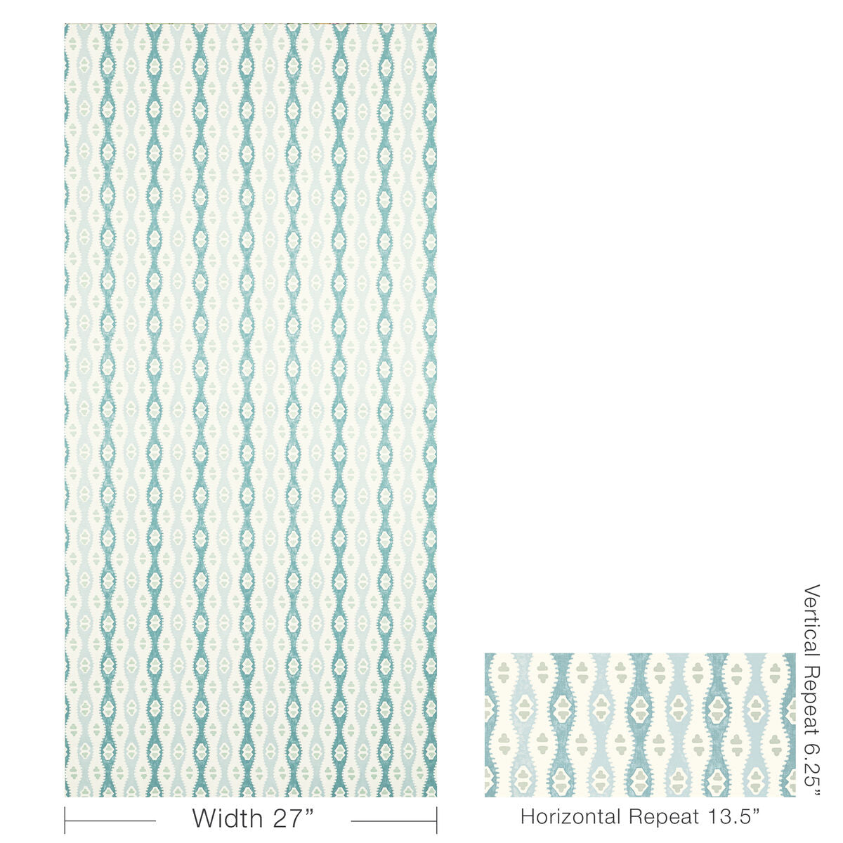 Elba Paper - Chambray - Lee Jofa Wallpaper