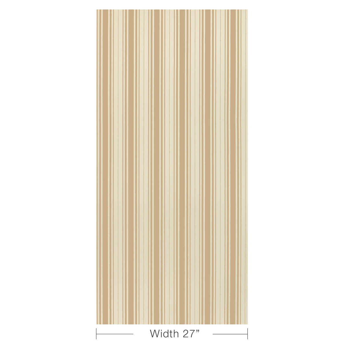 Baldwin Stripe Wp - Wheat - LEE JOFA Wallpaper