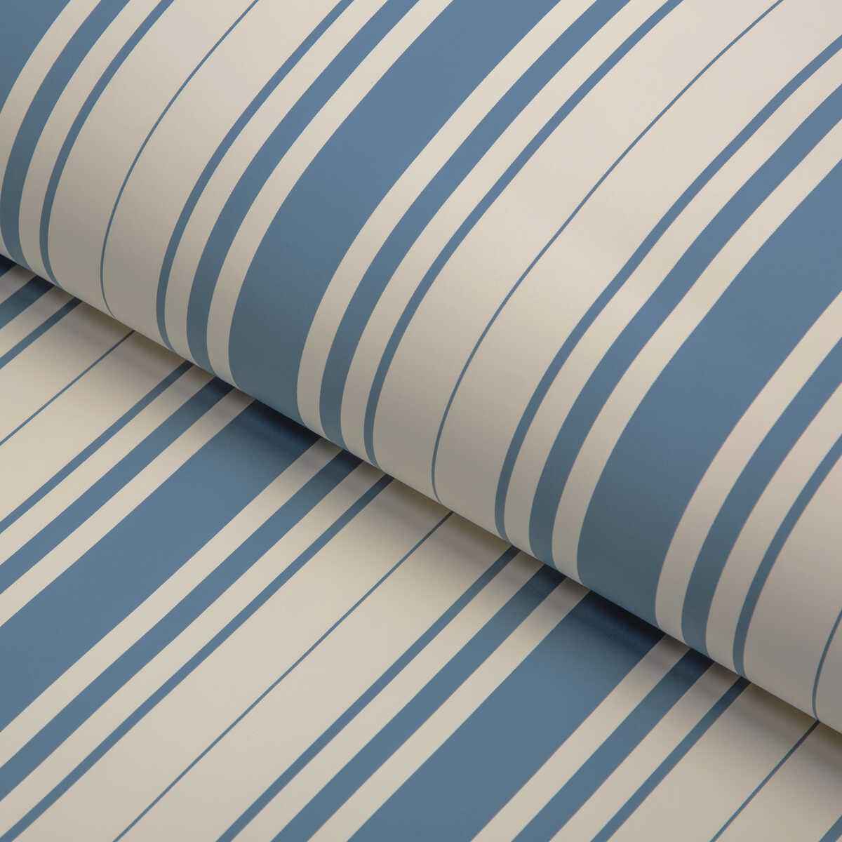 Baldwin-Stripe-Wp-Blue-Lee-Jofa-Wallpaper - LEE JOFA Wallpaper