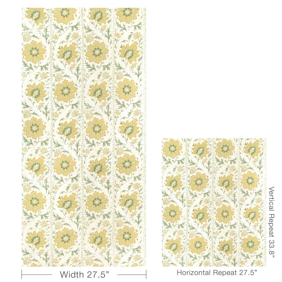 Calico Vine Wp - Marigold - LEE JOFA Wallpaper