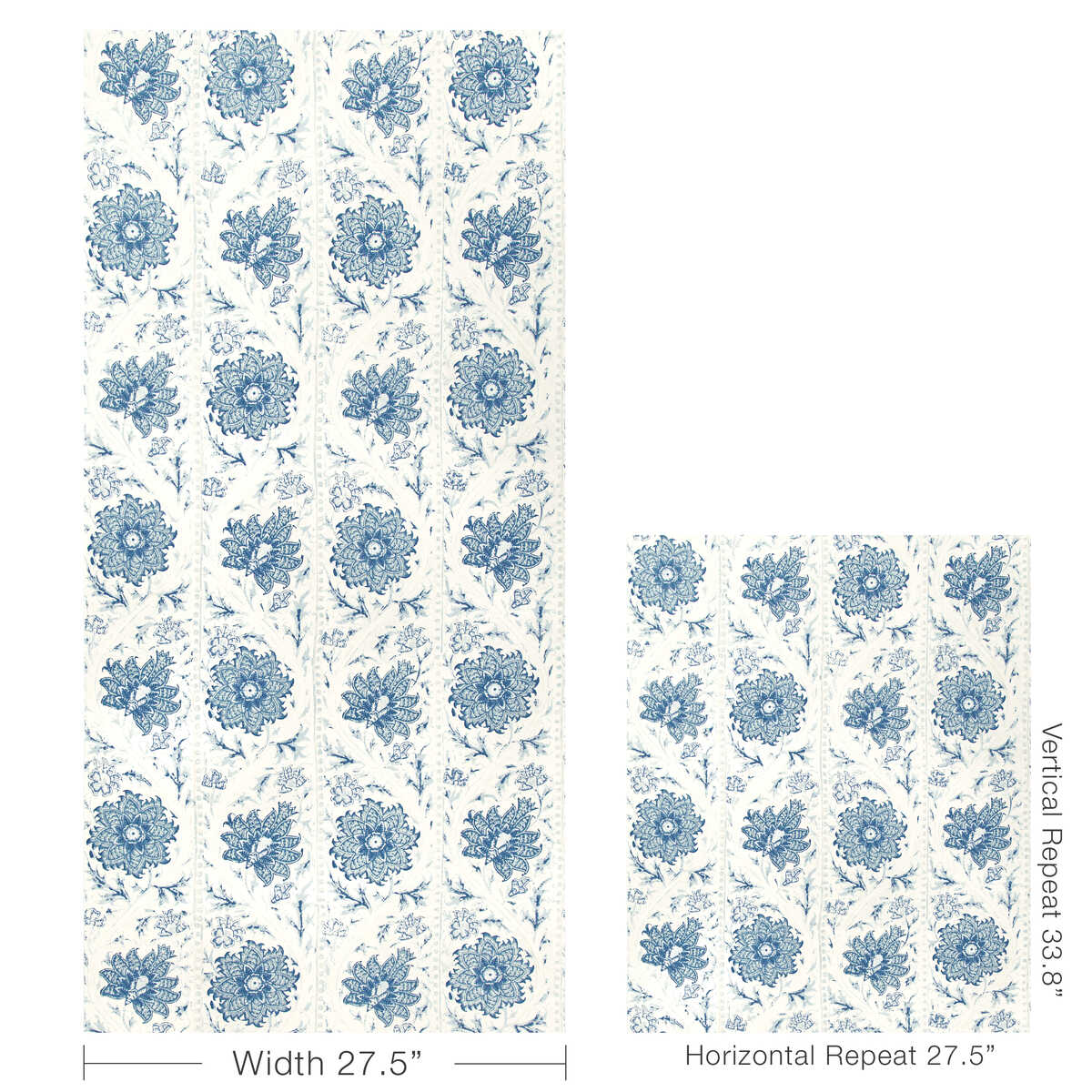 Calico Vine Wp - Porcelain - LEE JOFA Wallpaper