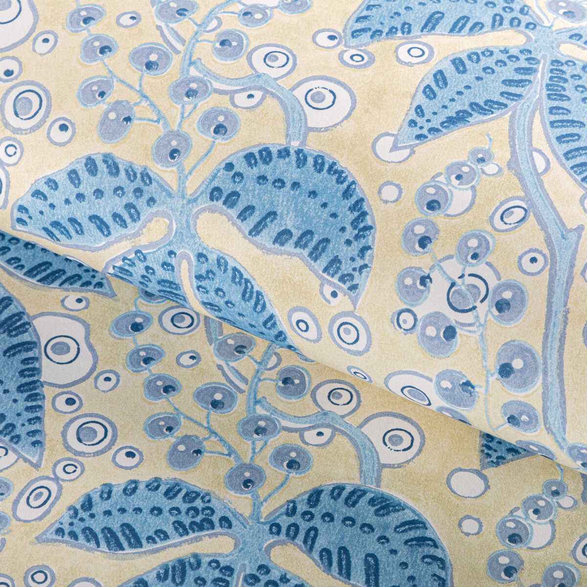 Putnam-Paper-Delft-Blue-Lee-Jofa-Wallpaper - LEE JOFA Wallpaper