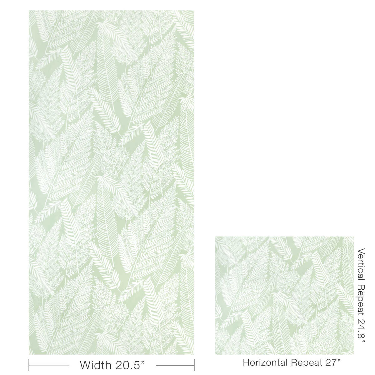 Carrick Paper - Sage - LEE JOFA Papel pintado