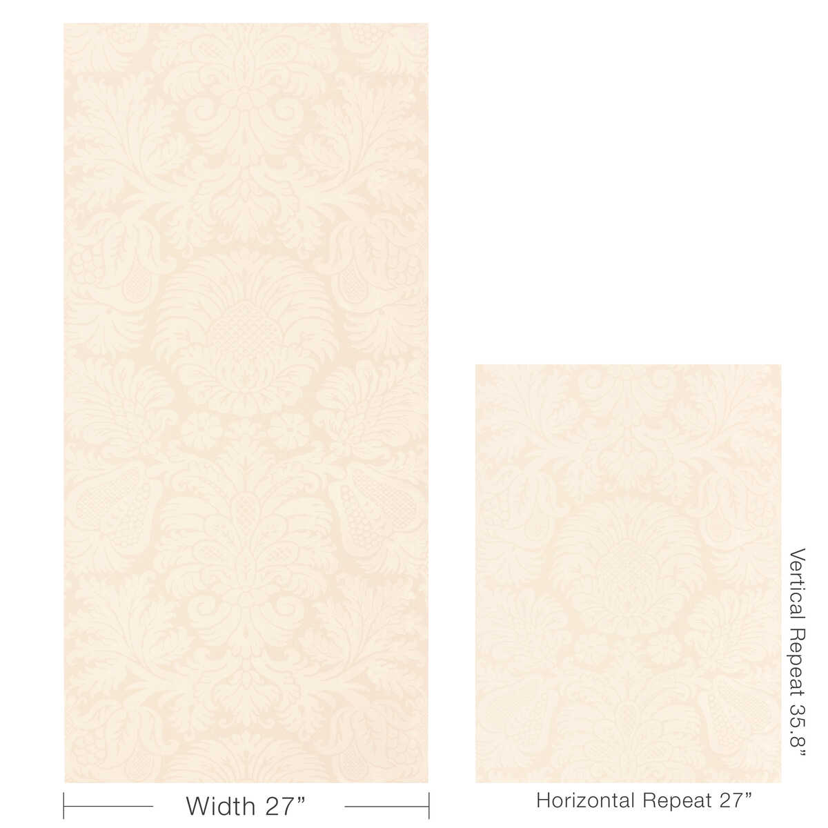 Hancock Paper - Sand - LEE JOFA Wallpaper