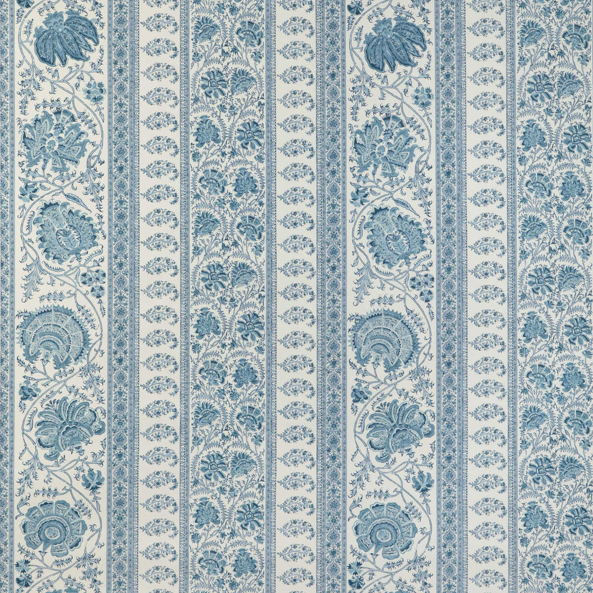 Indiennes Stripe Wp - Delft - LEE JOFA Papel pintado