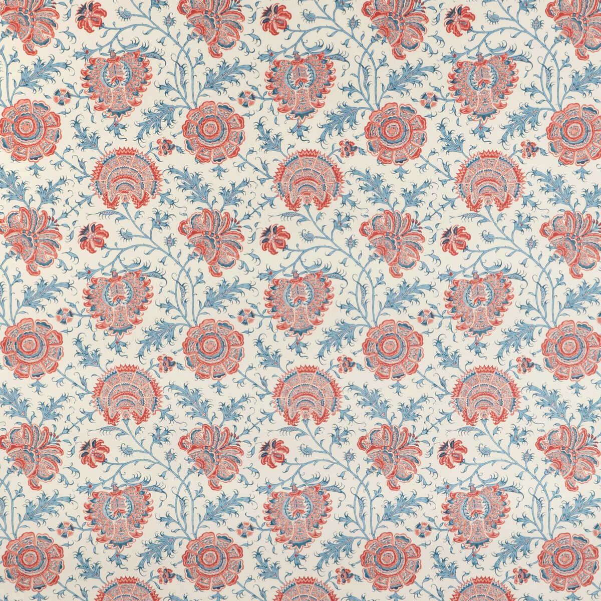 Indiennes Floral Wp - Berry - LEE JOFA Wallpaper