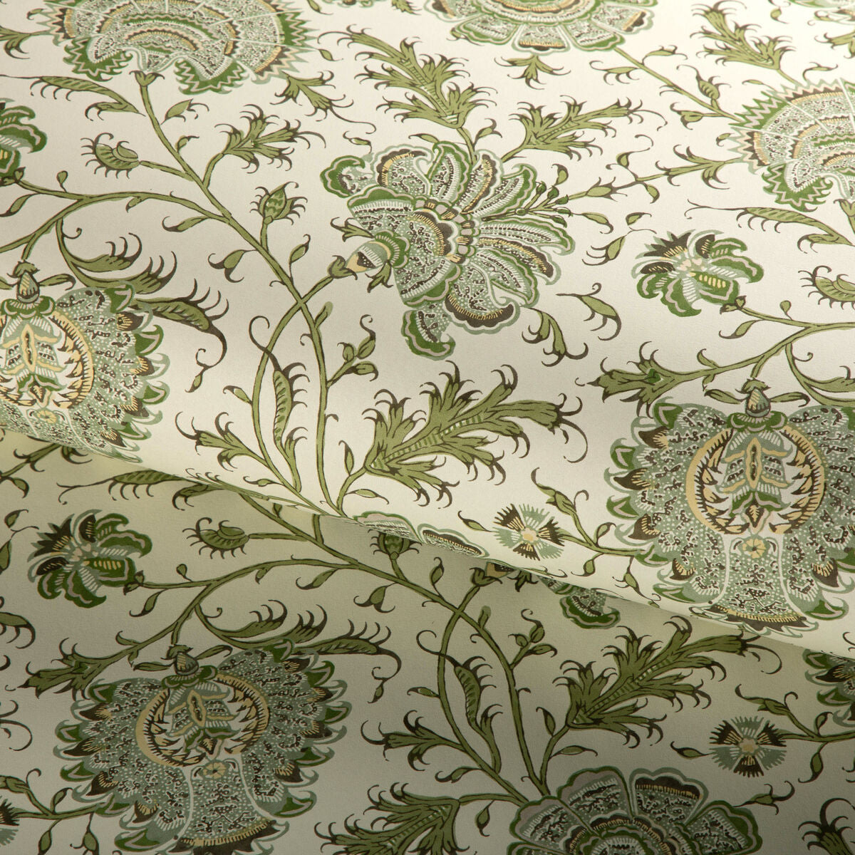 Indiennes Floral Wp - Ivy - Lee Jofa Wallpaper