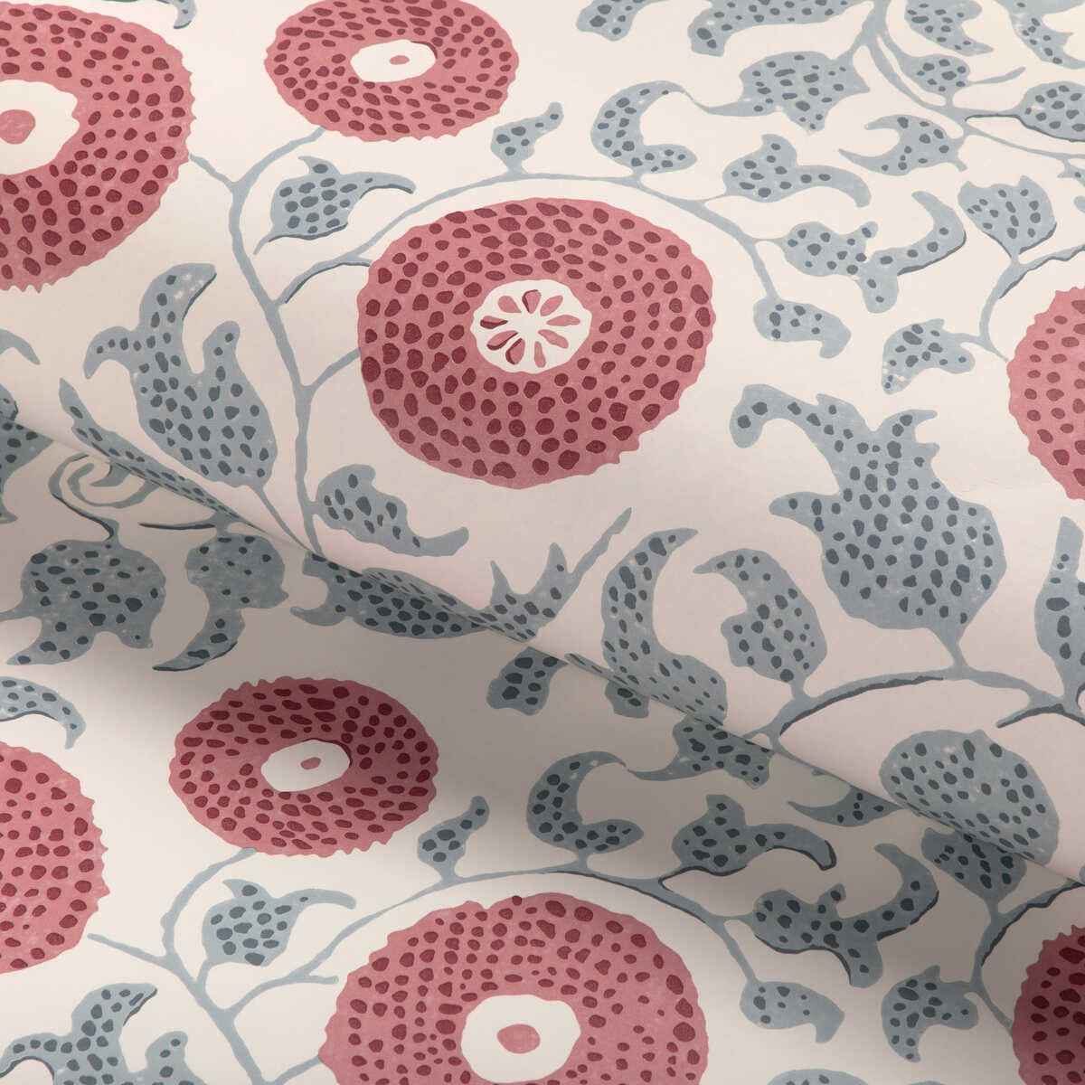 Eldora-Sky-Brick-Lee-Jofa-Wallpaper - LEE JOFA Wallpaper