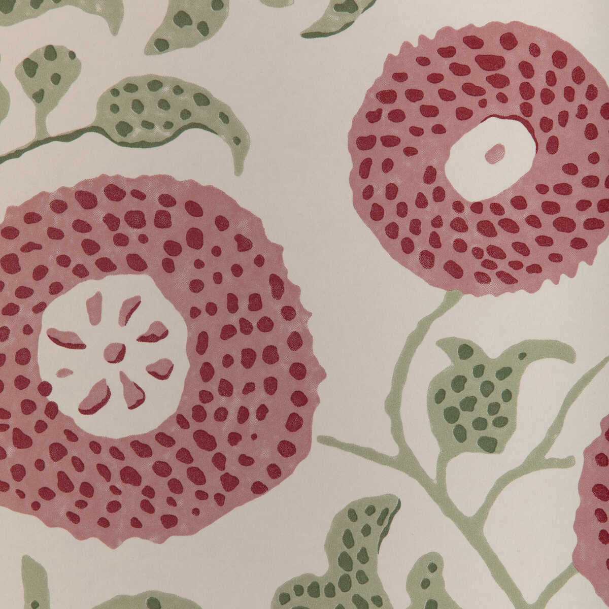 Eldora - Leaf/Rose - LEE JOFA Wallpaper