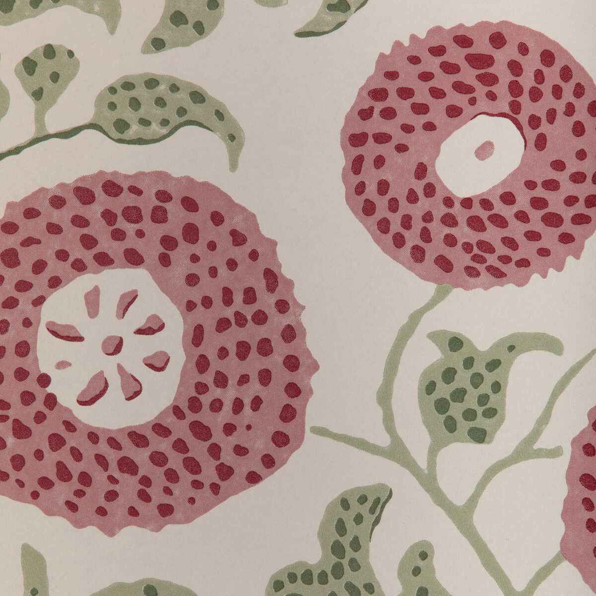Eldora-Leaf-Rose-Lee-Jofa-Wallpaper - LEE JOFA Wallpaper