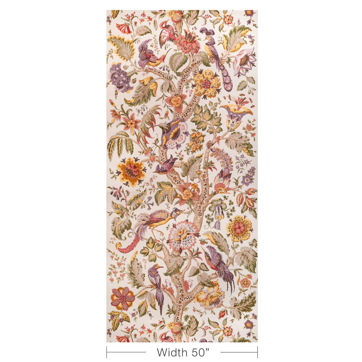 Tree Of Life Wp - Golden/Moss - LEE JOFA Wallpaper