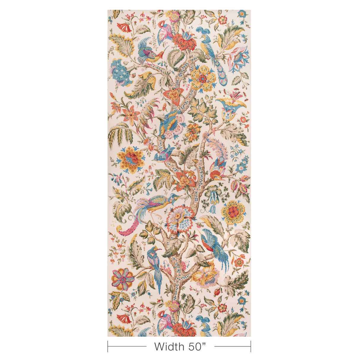 Tree-Of-Life-Wp-Denim-Berry-Lee-Jofa-Wallpaper - LEE JOFA Wallpaper