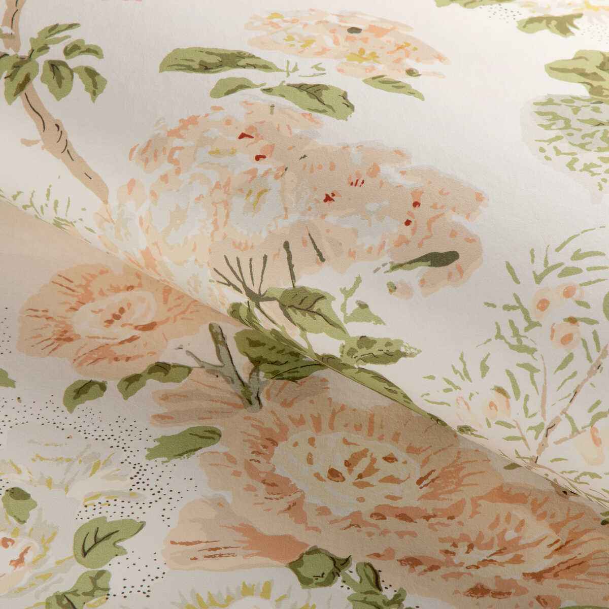 Grand-Althea-Wp-Apricot-Moss-Lee-Jofa-Wallpaper - LEE JOFA Wallpaper