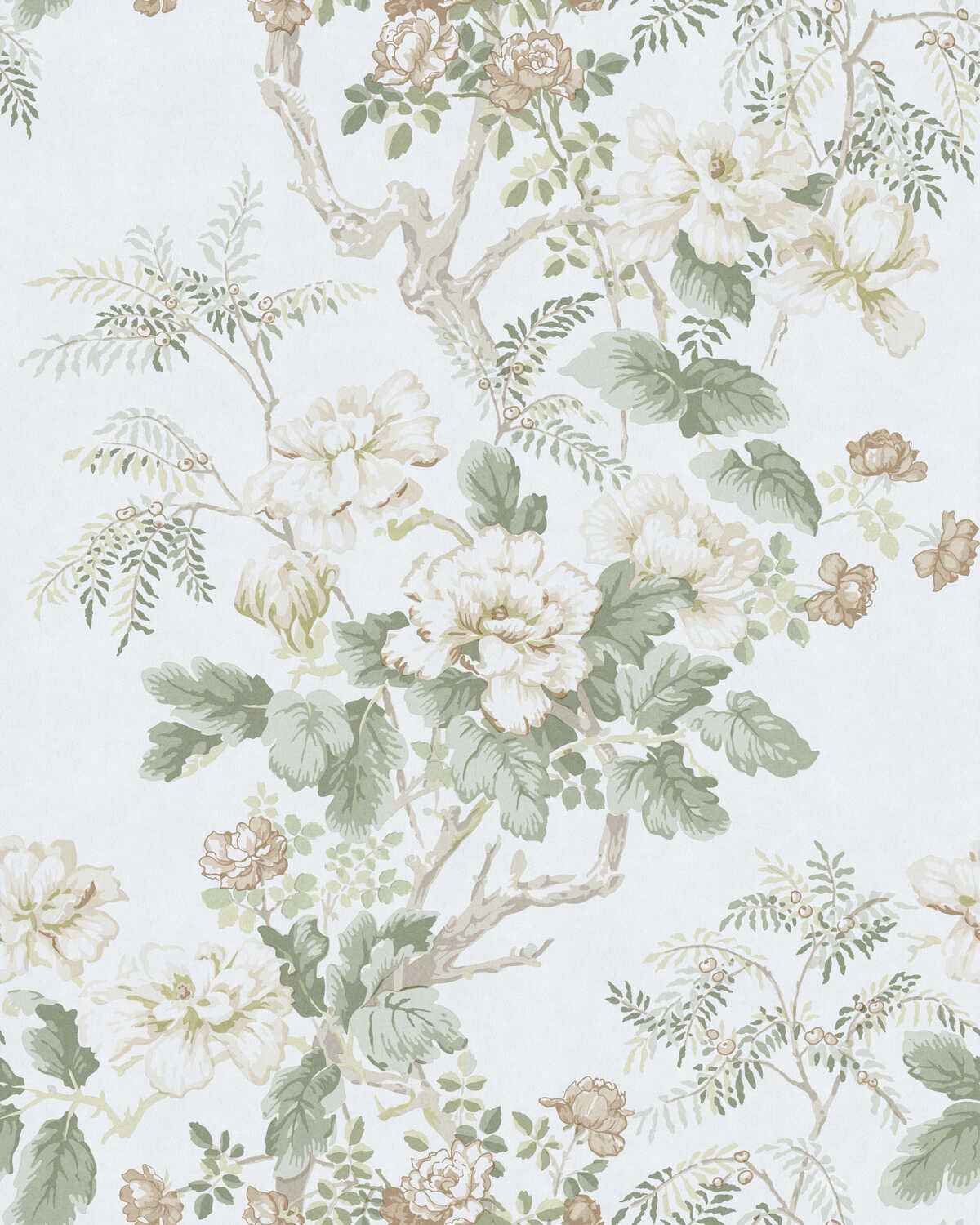 Chinese-Peony-Wp-Beige-Lee-Jofa-Wallpaper