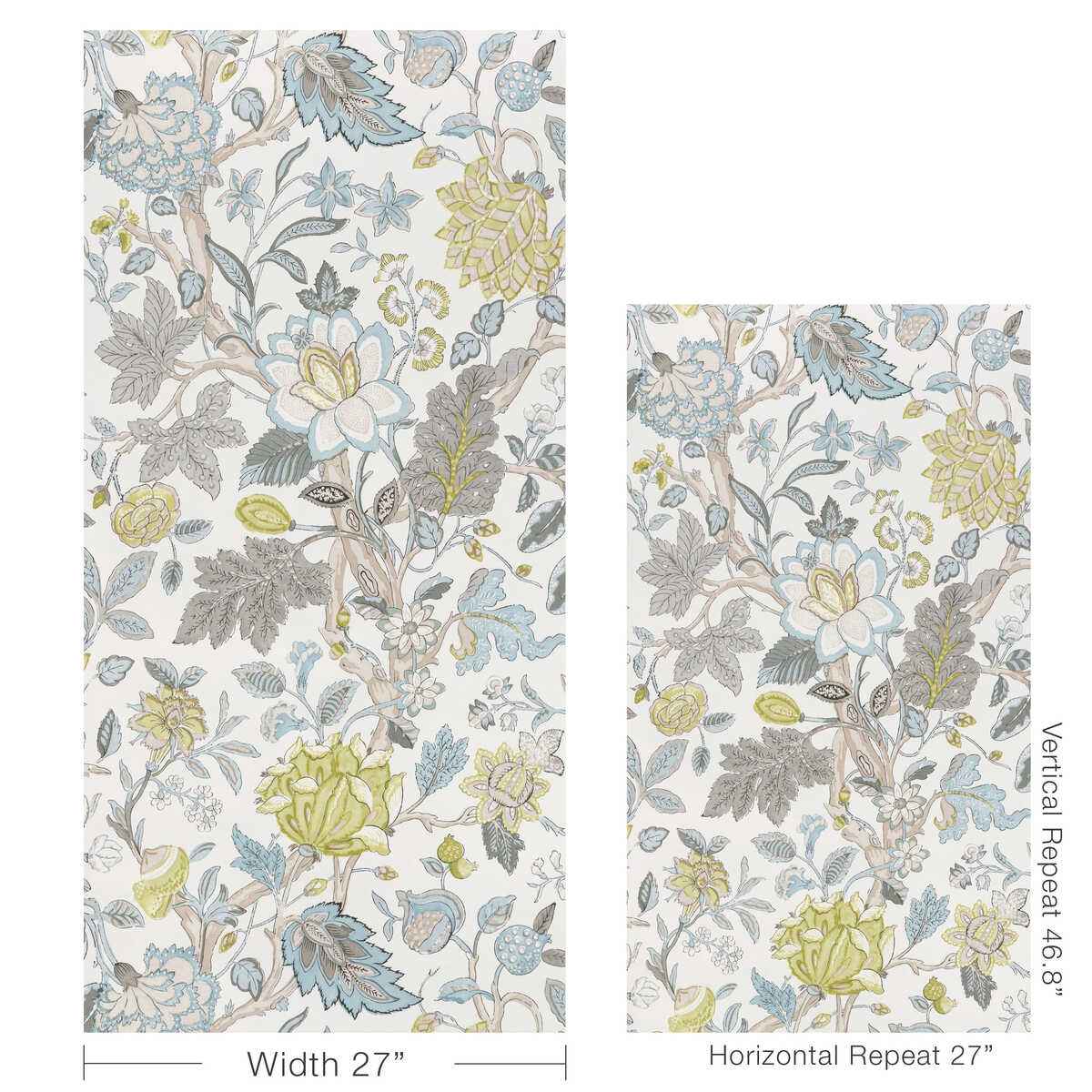 Hazelwood-Paper-Mineral-Lee-Jofa-Wallpaper - LEE JOFA Wallpaper