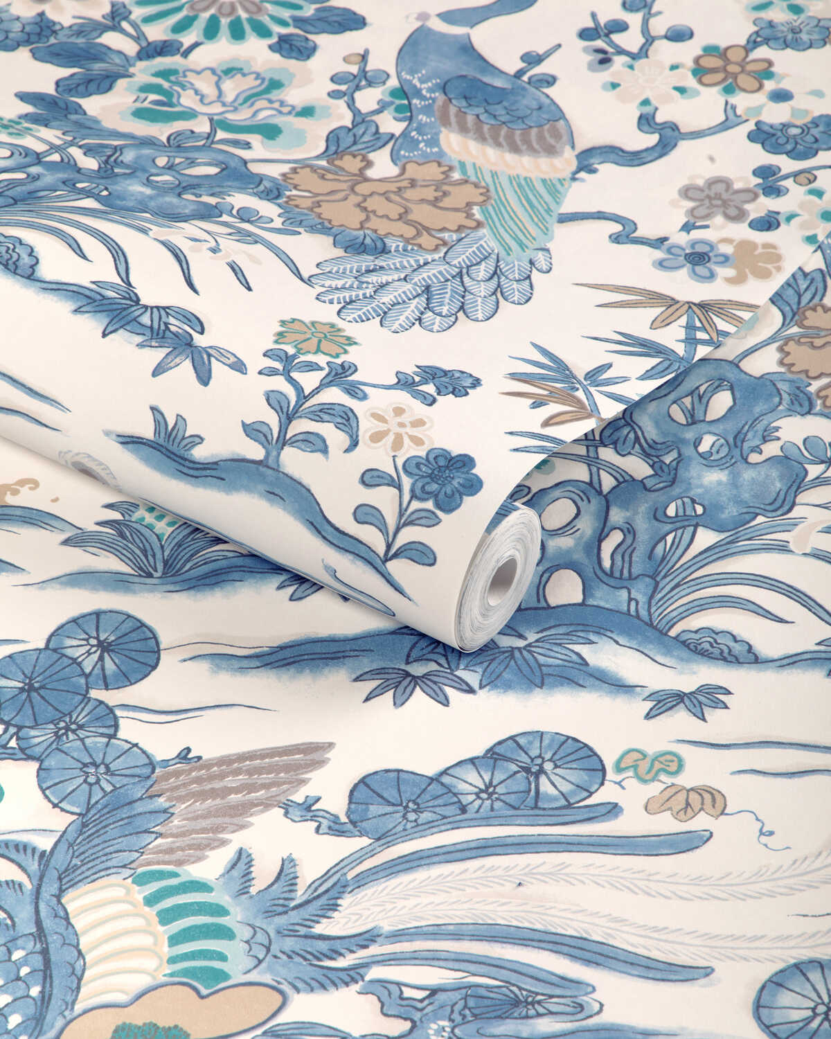 Sakura Paper - Blue - LEE JOFA Papel pintado