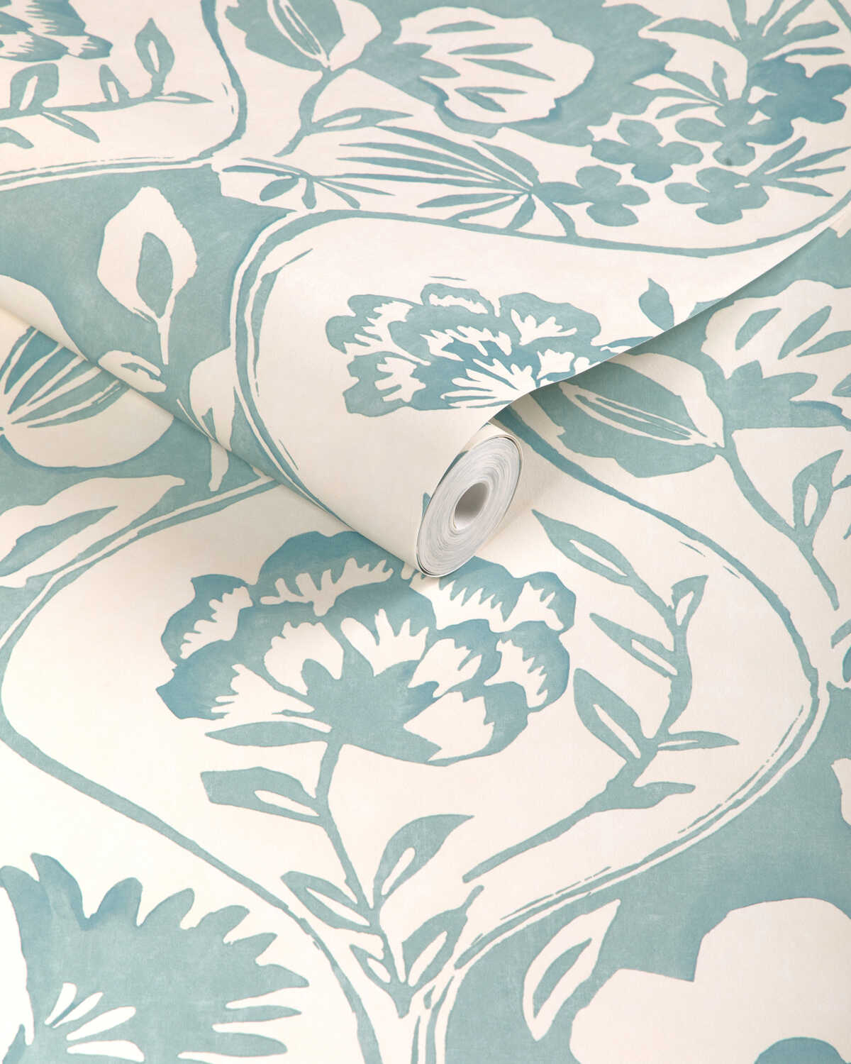 Calathea Paper - Aqua - LEE JOFA Wallpaper