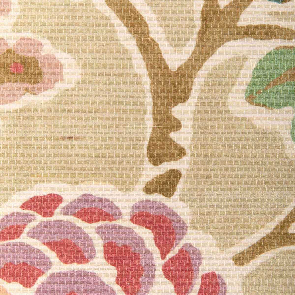 Posy-Paper-Berry-Leaf-Lee-Jofa-Wallpaper - LEE JOFA Wallpaper