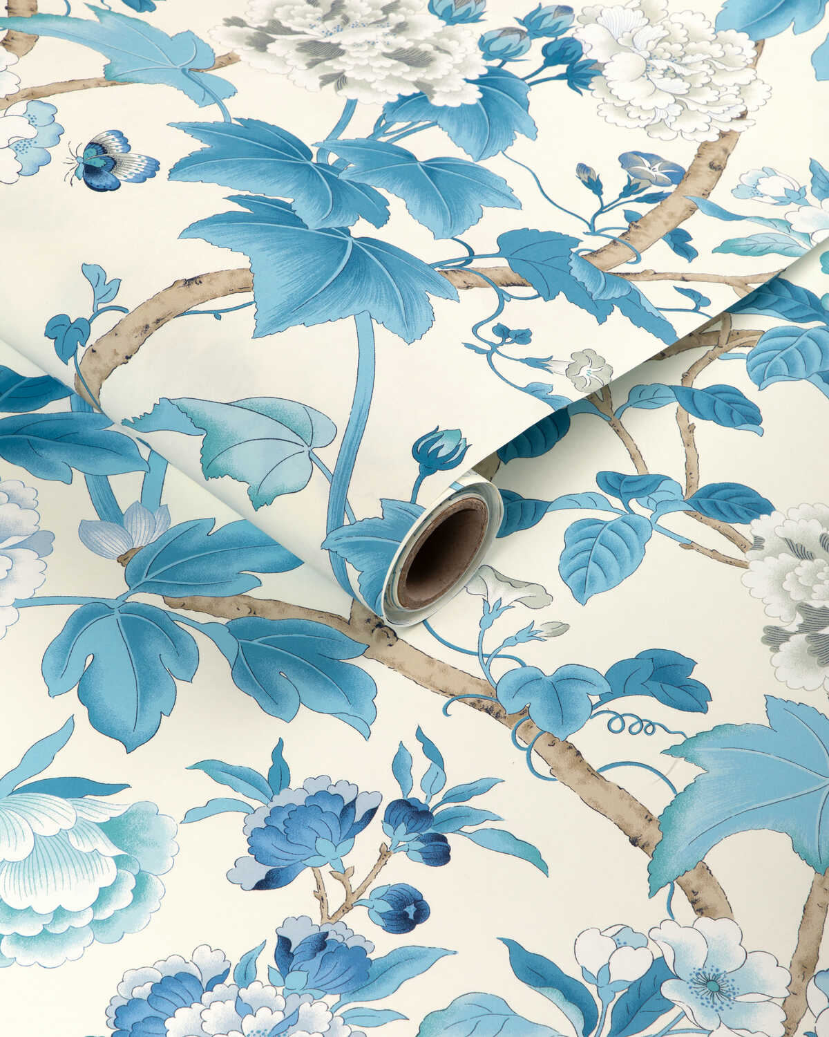 Gardenia Paper - Delft/Sky - LEE JOFA Wallpaper