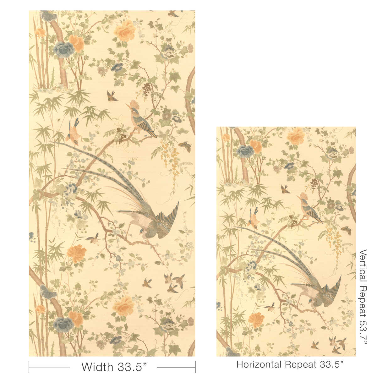 Mandalay Sisal - Willow - LEE JOFA Papel pintado