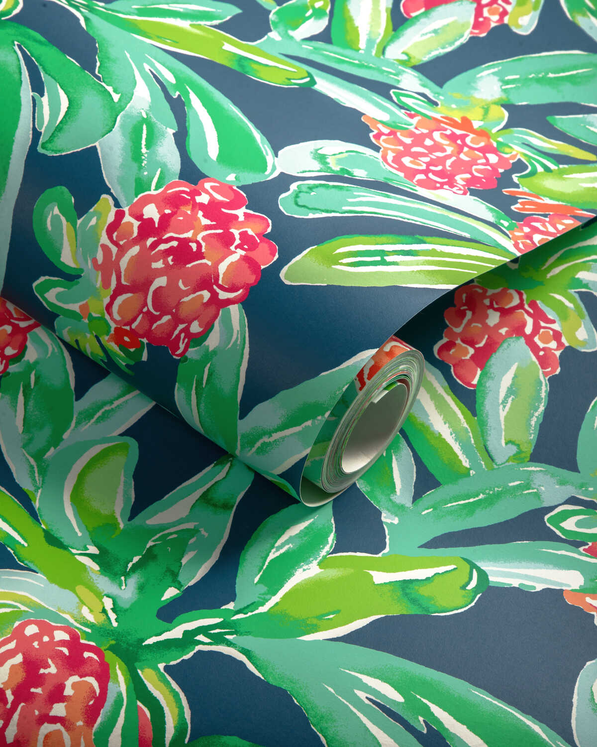 Island Exotic Wp - Navy - LEE JOFA Papel pintado