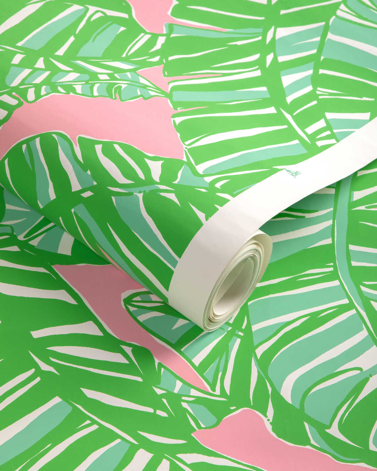 Go Bananas Wp - Pink/Green - LEE JOFA Wallpaper